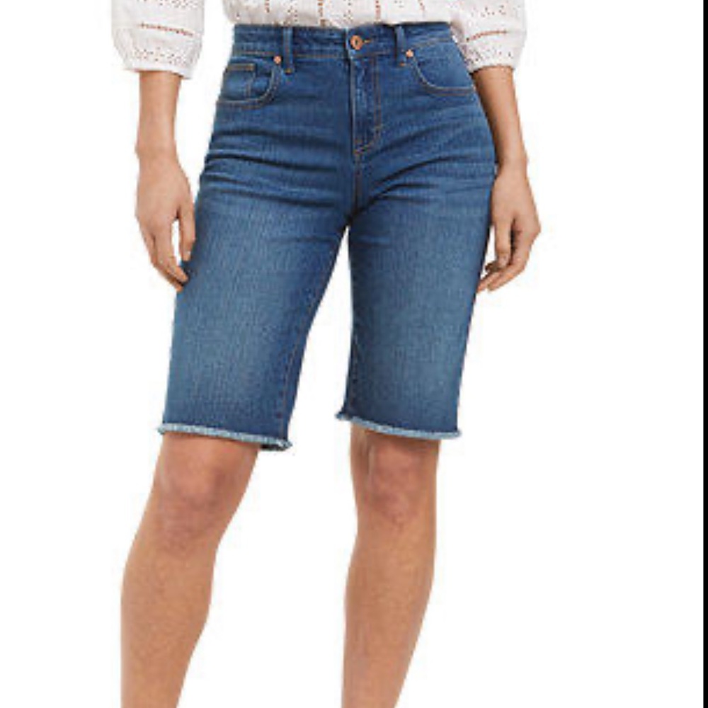 Style & Co Denim Bermuda Shorts
